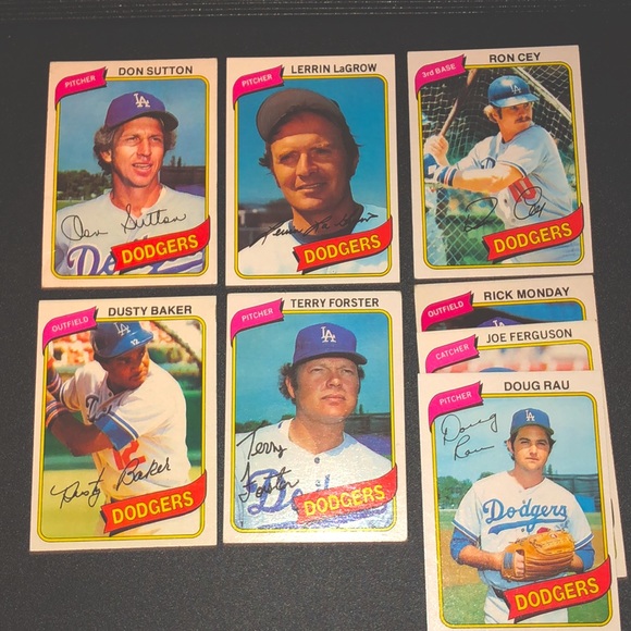 ⚾️ Los Angeles Dodgers Vintage Baseball Lot ⚾️ - Picture 7 of 14